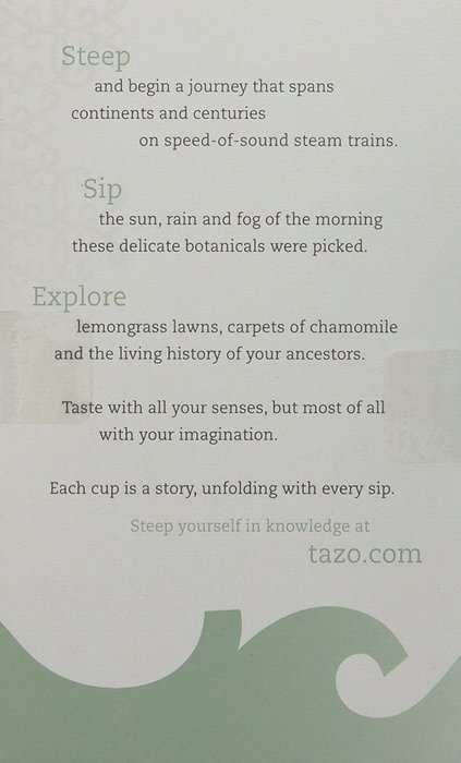 Tazo Cucumber White 20 Bags N3