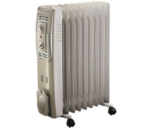 Bionaire BIOH2003 Oil Filled Heater/ Radiator 220-240 Volt/ 50 Hz (INTERNATIONAL VOLTAGE & PLUG) FOR OVERSEAS...