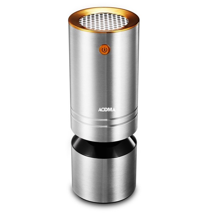 GOSO Ionic Car Air Purifier Freshener and Aroma Diffuser Eliminates Smoke Smell and Other Odors Using HEPA and... N4