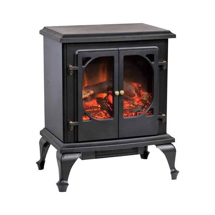 CorLiving FPE-300-F Free Standing Electric Fireplace N4