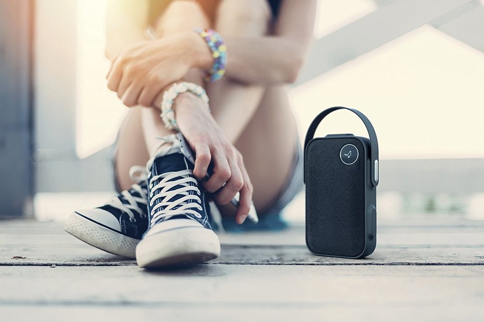 Libratone ONE CLICK Portable Bluetooth Speaker, Caribbean Green N23
