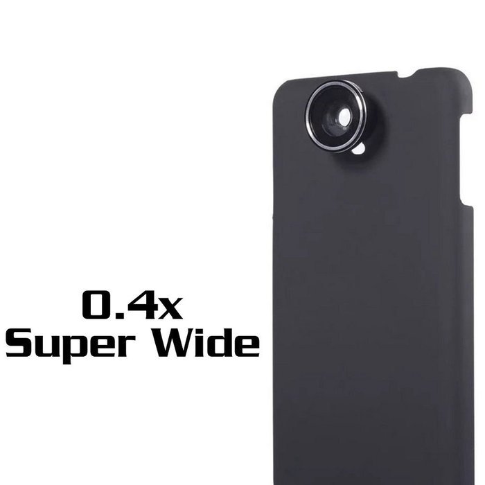 5 in 1 Mobile Phone Lens Kit, [9X Telephoto Telescope] [0.63x Wide Angle] [0.4X Super Wide Angle ] [180&deg; Fisheye... N17