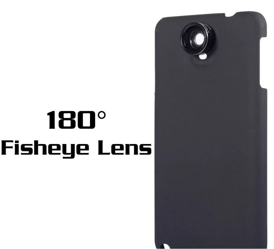 5 in 1 Mobile Phone Lens Kit, [9X Telephoto Telescope] [0.63x Wide Angle] [0.4X Super Wide Angle ] [180&deg; Fisheye... N18