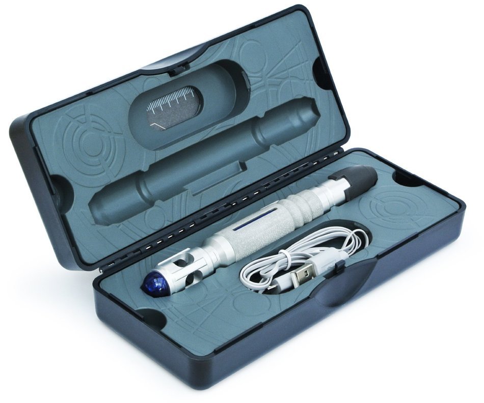 Doctor Who Sonic Screwdriver (10th Doctor) - Programmable Universal Remote Control - Collectible Prop Replica... N2