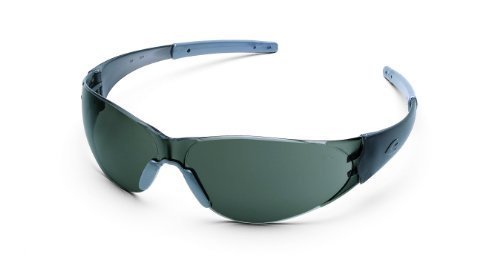 MCR Safety CK212AF Checkmate 2 Polycarbonate Gray Anti-Fog Lens Safety Glasses with Bayonet Temple by MCR Safety