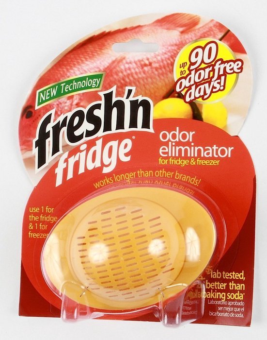 TekQuest Fresh N Fridge Refrigerator/Freezer Deodorizer, 3-Pack