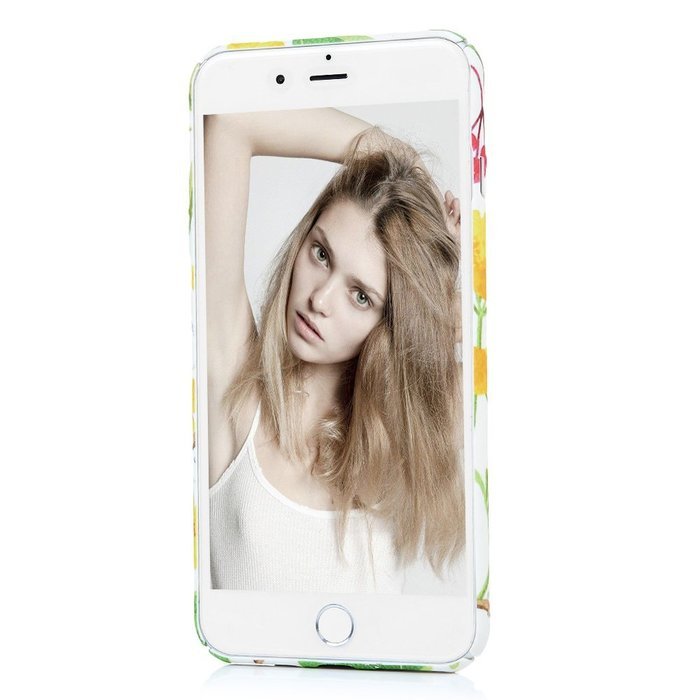 iPhone 7 Plus Case (5.5"), YOKIRIN Printed Fashion Full Matte Hard Touch Slim-Fit Flexible PC Texture Flower Coated... N26