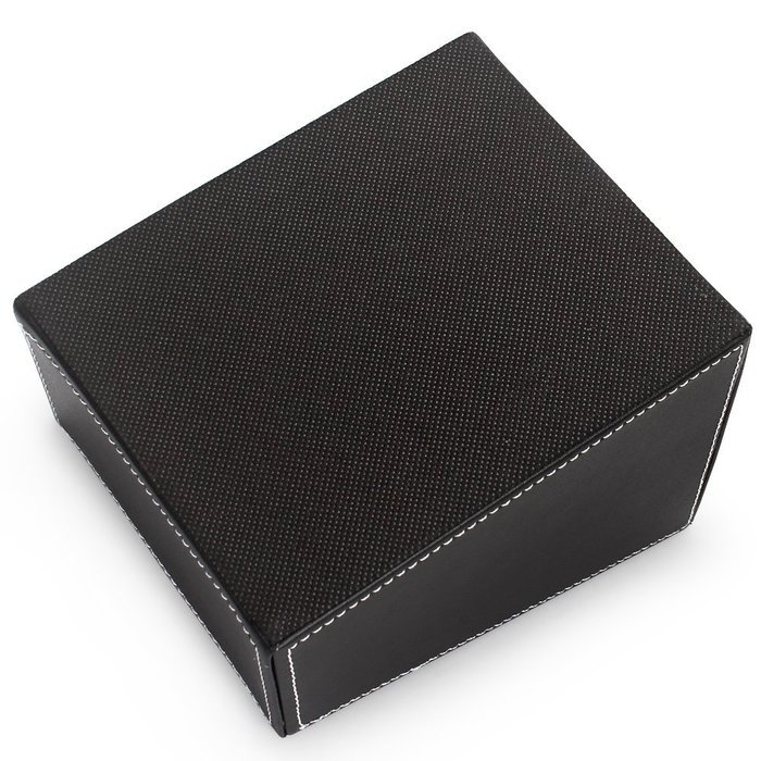 Amariver Black Pu Leather Remote Control/controller Tv Guide/mail/cd Organizer/caddy/holder N3