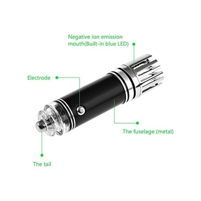 Pentop Car Air Purifier Lonizer Air cleaner Lonic Air Purifier Car Air Freshener and Order Eliminator Removers... N2