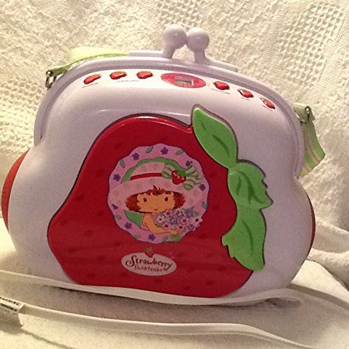 Vintage 2004 Strawberry Shortcake Pocketbook Cd Player Am/fm Radio Boombox N4