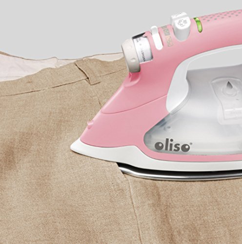 LIMITED EDITION: PINK OLISO PRO TG1600 SMART IRON -- 1800W N4