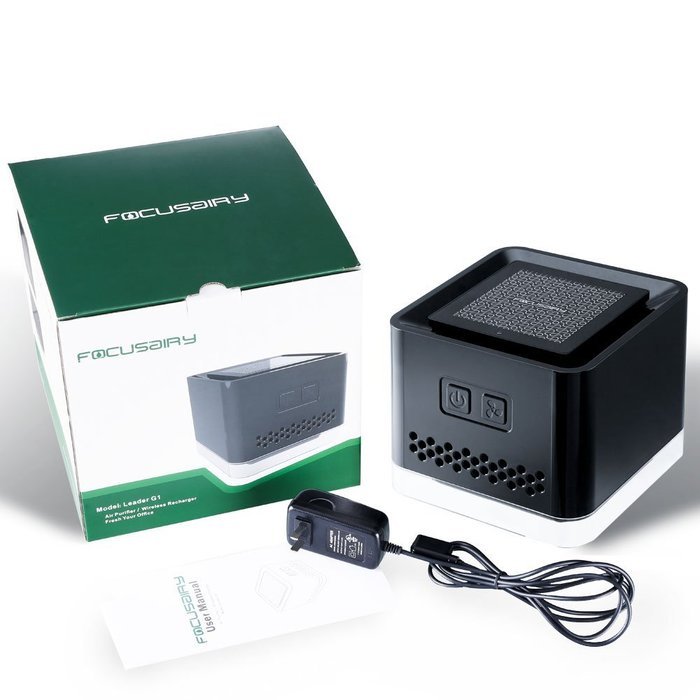 Focusairy Leader G1 True HEPA Air Cleaner Desktop Activated Carbon Table Air Purifier Pet Dander Odor Allergen... N5