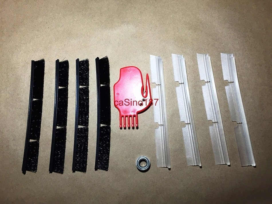 Neato BotVac Blade Brush Bar & Bearing 4 70e,75,80,85 Bristle Brushes combo pet + Tool