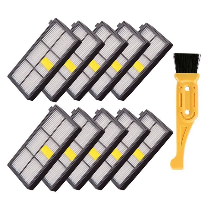 Buti-Life 10 pcs HEPA Filter Replacement for iRobot Roomba 800 900 Series 870 880 980 Vacuum Cleaner& Free fliter... N2