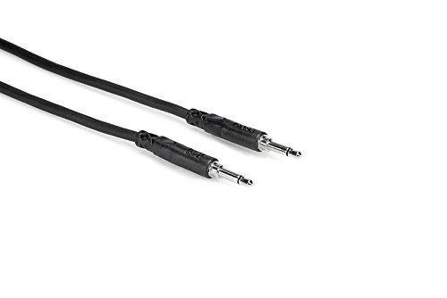 Hosa CMM-305 3.5 mm TS to 3.5 mm TS Mono Interconnect Cable, 5 feet