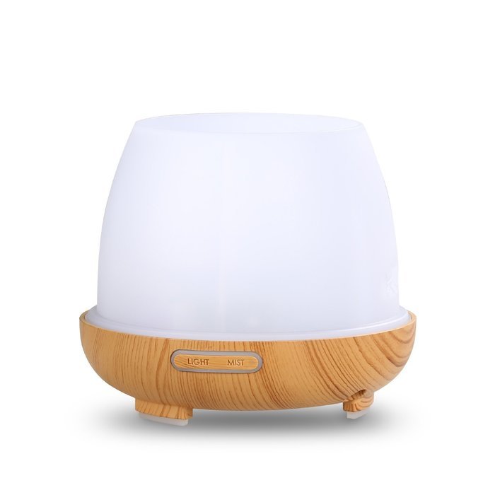 Essential Oil Diffuser, Euph 100ml Wood Grain Cool Mist Humidifer Ultrasonic Aromatherapy Oil Diffuser with 7... N11
