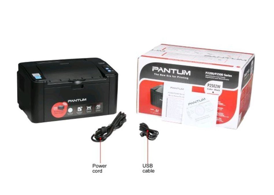PANTUM P2502W Wireless Monochrome Laser Printer N6