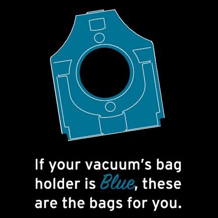 SNH-6 Simplicity Hepa Media Bags for S30 Models Only N3