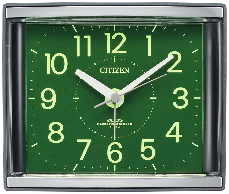 CITIZEN radio alarm clock Zeal R434 condensing dial gray color 4RL434-008 by Rhythm Clock N2