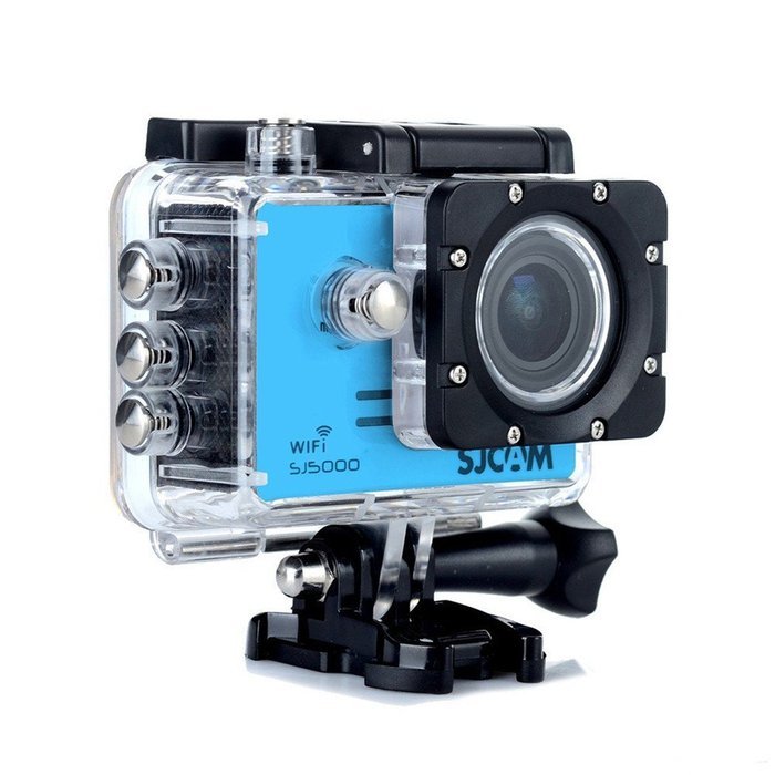 SJCAM SJ5000 WIFI Sports Camera 2 Inch Screen 1080P Video Camcorder Waterproof HD 14MP Action Camera Blue N6