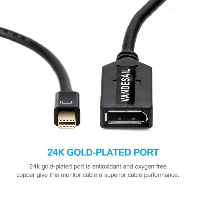 USB HDMI Adapter, VANDESAIL USB 3.0 to HDMI External Video Card Multi Monitor Adapter with Gold Plated for Windows... N34