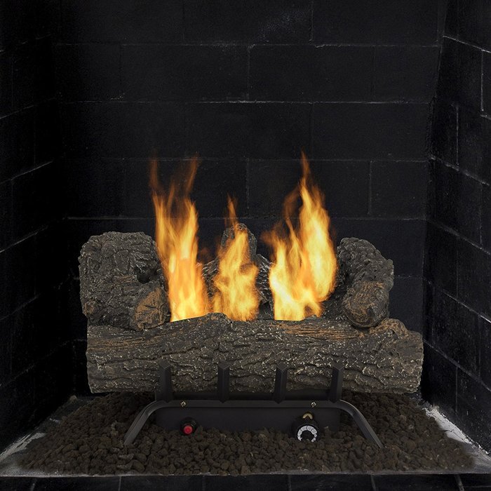 Pleasant Hearth VFL-SO18DT 30,000 BTU's 18" Southern Oak Vent Free Gas Log Set N2