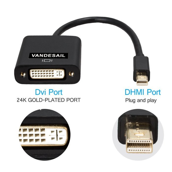 USB HDMI Adapter, VANDESAIL USB 3.0 to HDMI External Video Card Multi Monitor Adapter with Gold Plated for Windows... N42