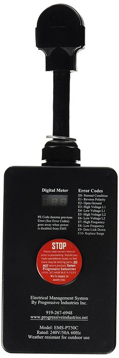Progressive Industries EMSPT50C Surge Protector N2
