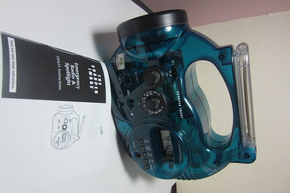Sharper Image 5-In-1 Emergency Radio and Spotlight (YW631)