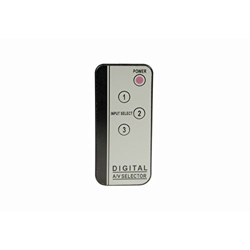 C2G / Cables to Go 40324 3-Play Component Video and TOSLINK Digital Audio High Performance Selector Switch (Black) N5