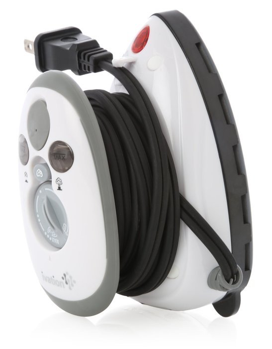 Small Mini Iron - Dual Voltage Compact Design, Great for Travel - Non-Stick Ceramic Soleplate - Dry or Steam Ironing... N5