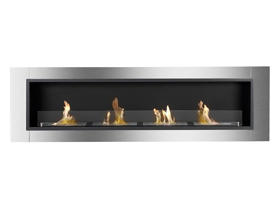 Ignis Ventless Bio Ethanol Fireplace Accalia with Safety Glass N5