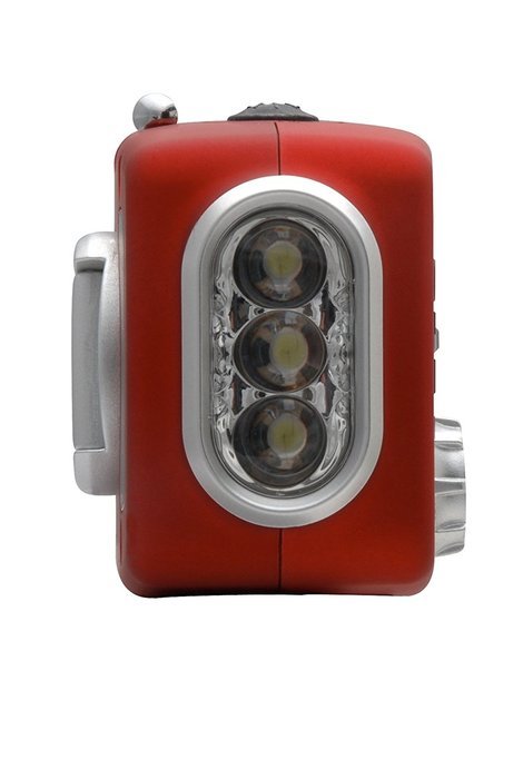 Et&oacute;n American Red Cross ARCFR160WXR Microlink Self-Powered AM/FM/NOAA Weather Radio with Flashlight, Solar Power... N4