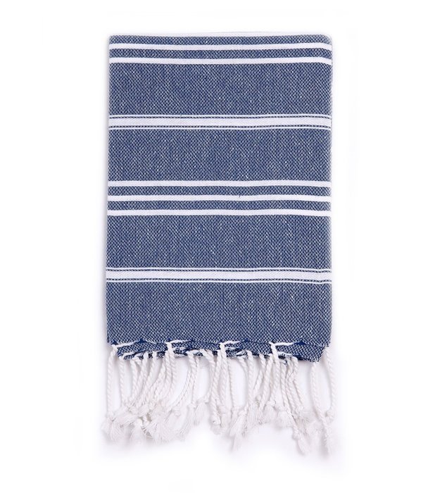 Turkish-T Basic Hand Towel - Black N21