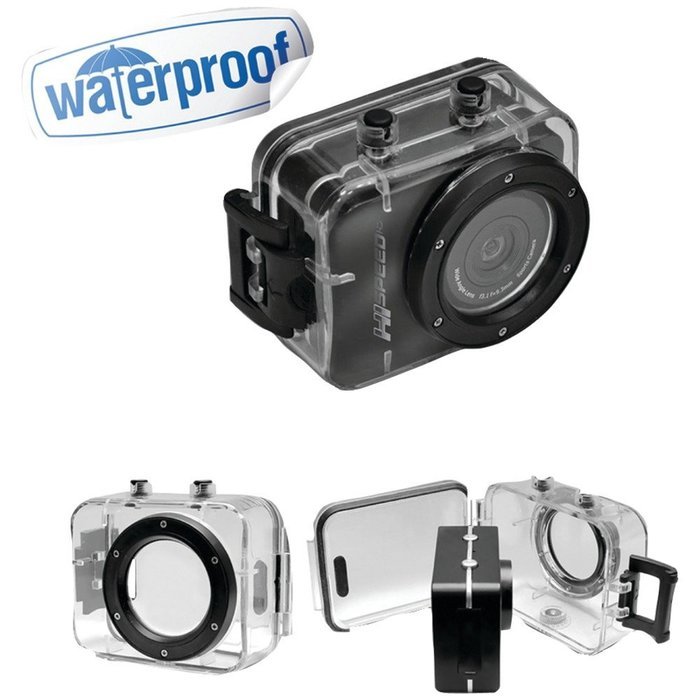 1 - 12.0 Megapixel 1080p Action Camera with 2.4'' Touchscreen (Orange), 12.0 megapixel camera, 2.4" touchscreen... N3