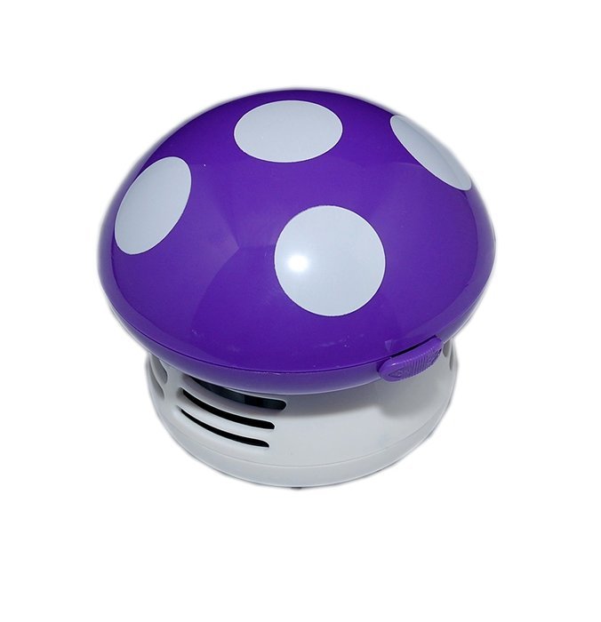 Mushroom Shaped Mini Vacuum Cleaner (Orange) N2