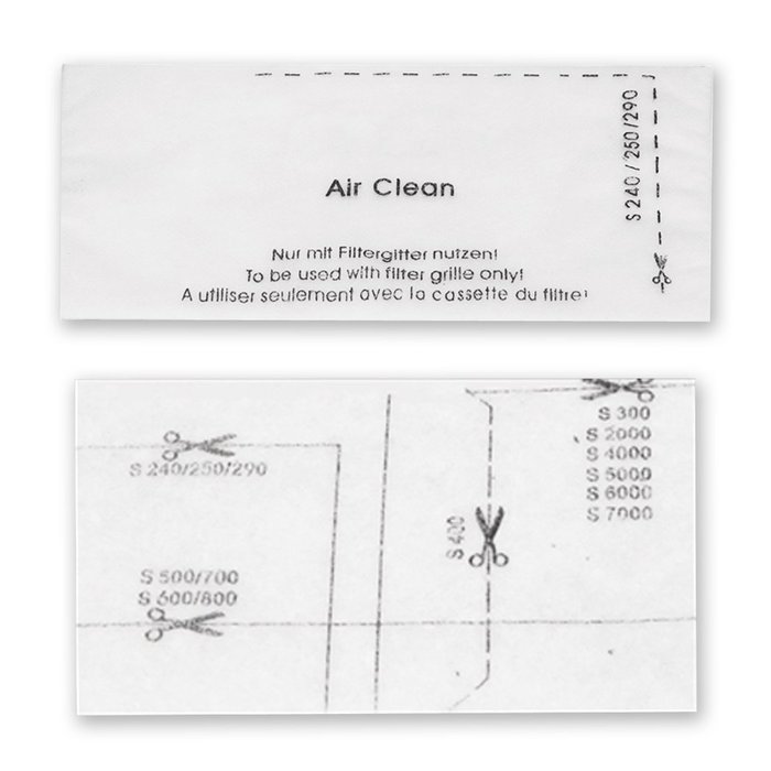 Hongfa Vacuum Cleaner 3D Efficiency Dust Bag, Motor Filter and Super Air Clean Filter Replacement for Miele Type... N6