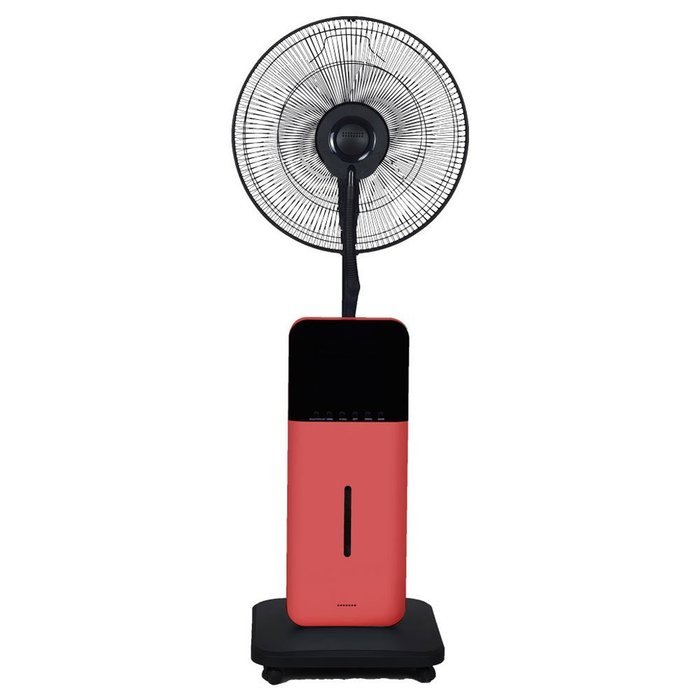 CoolZone by Sunheat CZ500 Misting Fan Ultrasonic Dry Misting Fan in White with Bluetooth Technology N2