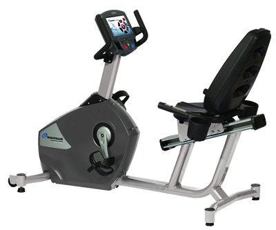 Nautilus Cardio R10 Recumbent Bike with 7" touch screen