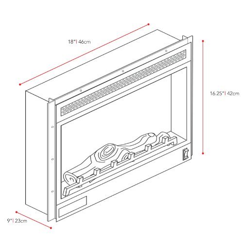 Sonax Electric Fireplace N2