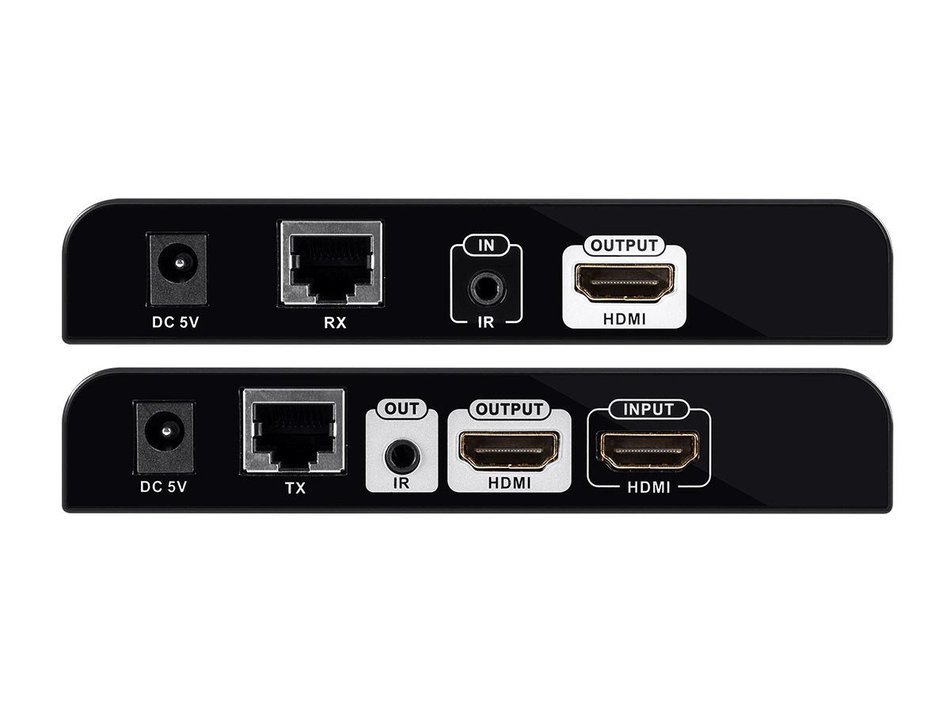 Monoprice Bit-Path AVTM Plus HDMI over Ethernet Extender Kit with HDMI Loop Out (1) N2