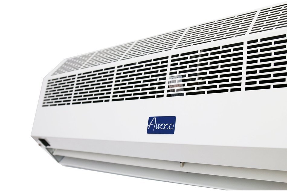 Awoco 1200 CFM Commercial Indoor Air Curtain with Heavy Duty Door Switch, 36-Inch N19