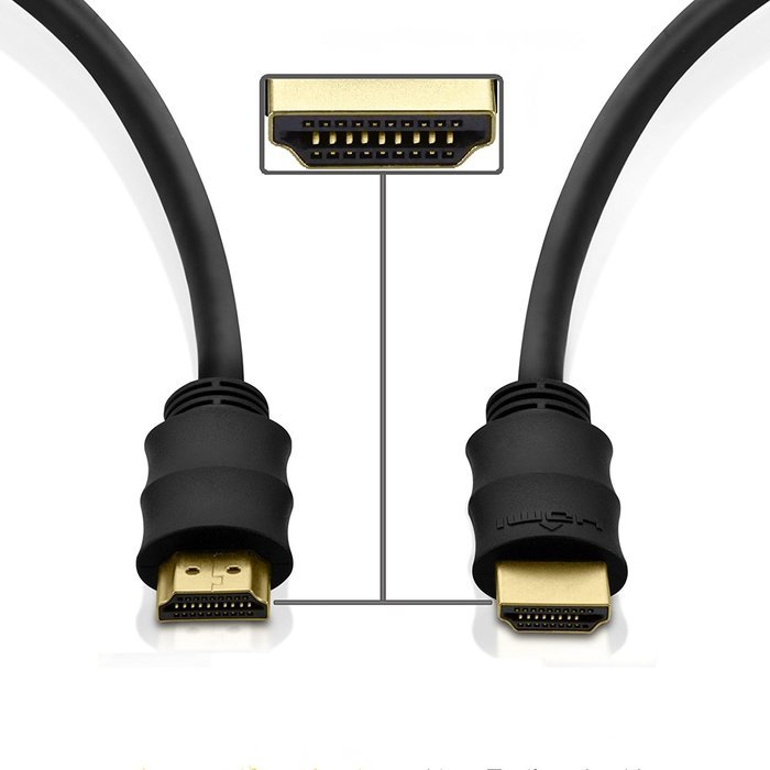 PerleGear 4K High-Speed HDMI HDTV Cable - 6 Feet , Supports Ethernet, 3D, 4K and Audio Return N7