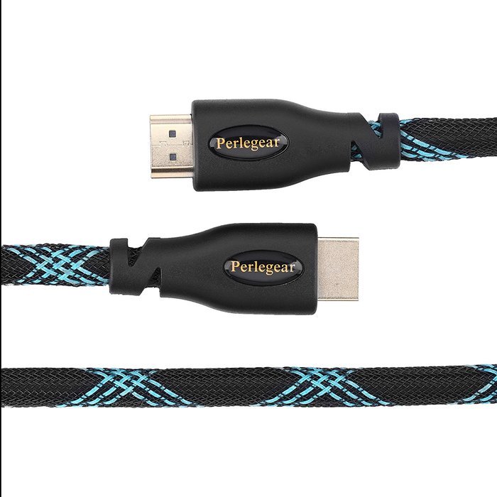 PerleGear 4K High-Speed HDMI HDTV Cable - 6 Feet , Supports Ethernet, 3D, 4K and Audio Return N9
