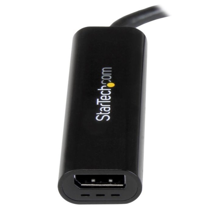 StarTech.com Slim USB 3.0 to DisplayPort Adapter - External Video Card for Multi-monitor DP - 2560x1600 and 1080p N3