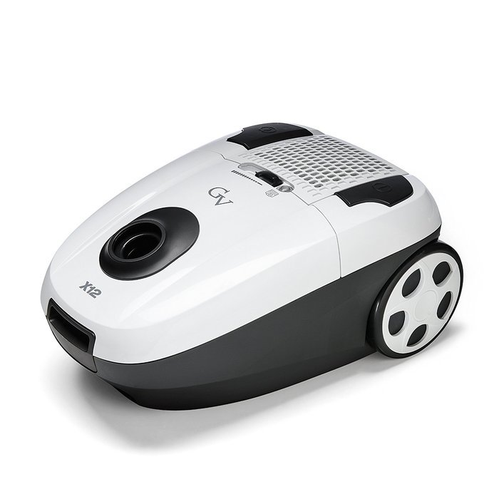 New GV X12 Sealed HEPA Canister Vacuum loaded with tools and Pet Mini Head N3