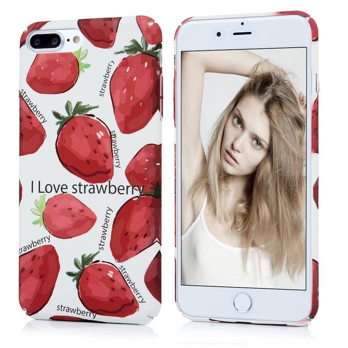 iPhone 7 Plus Case (5.5"), YOKIRIN Printed Fashion Full Matte Hard Touch Slim-Fit Flexible PC Texture Flower Coated... N37