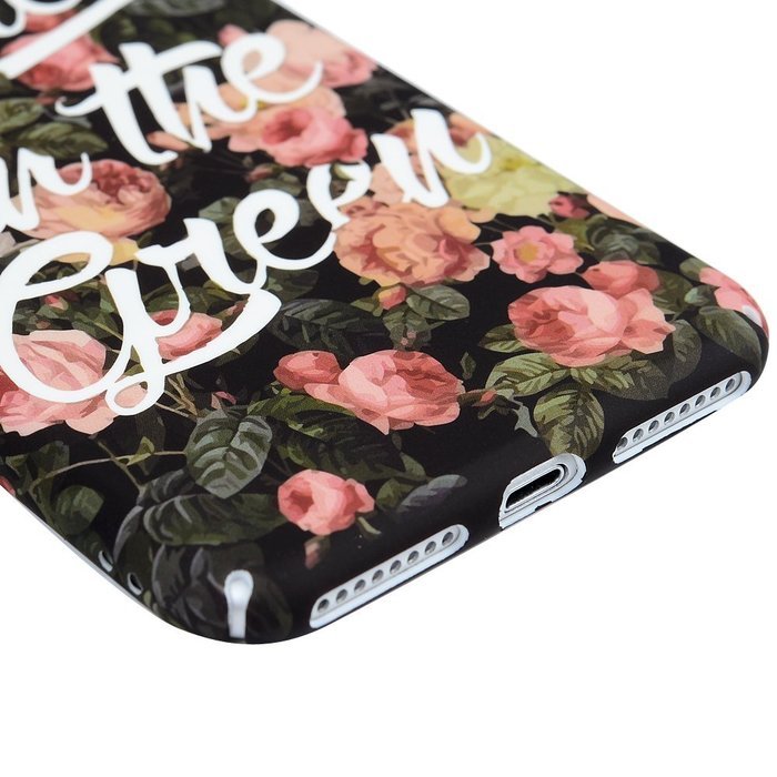 iPhone 7 Plus Case (5.5"), YOKIRIN Printed Fashion Full Matte Hard Touch Slim-Fit Flexible PC Texture Flower Coated... N41