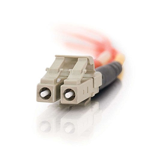 C2G / Cables to Go 36432 LC/LC LSZH Duplex 62.5/125 Multimode Fiber Patch Cable (2 Meters, Orange) N3