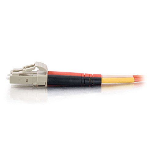 C2G / Cables to Go 36432 LC/LC LSZH Duplex 62.5/125 Multimode Fiber Patch Cable (2 Meters, Orange) N4